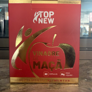 Topnew- vinagre de maçã- caps