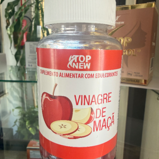 Topnew- vinagre de maçã - goma